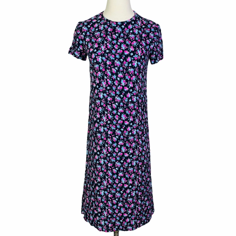 Cottagecore Floral Midi Dress SMALL 2130